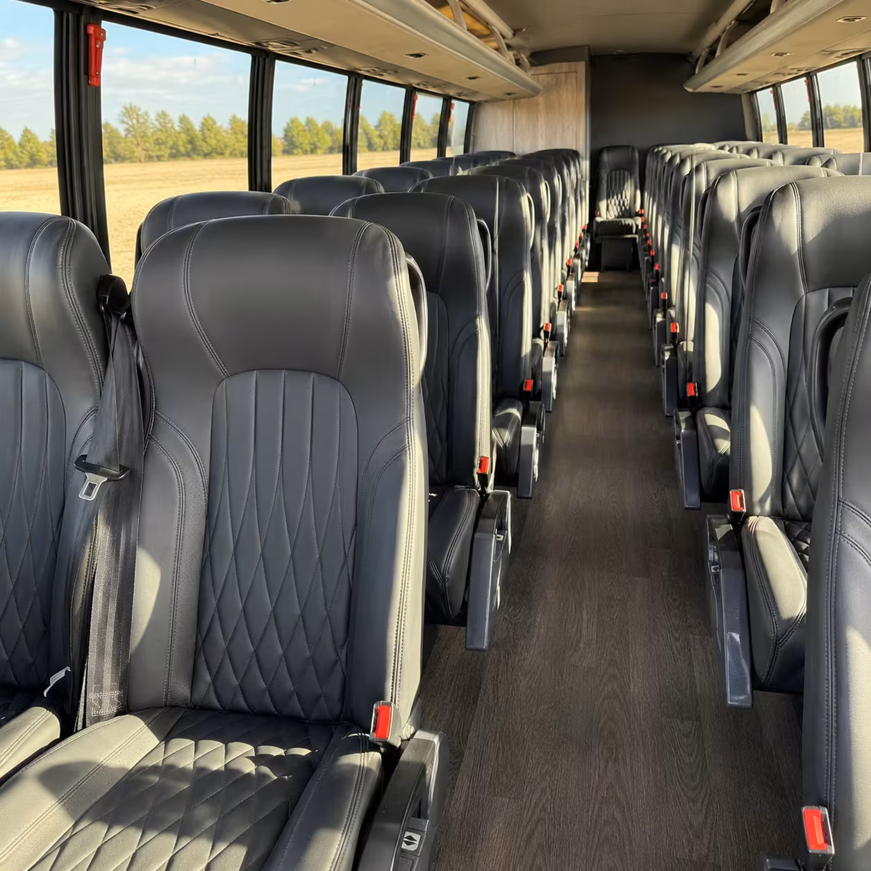 30 passenger minibus inside