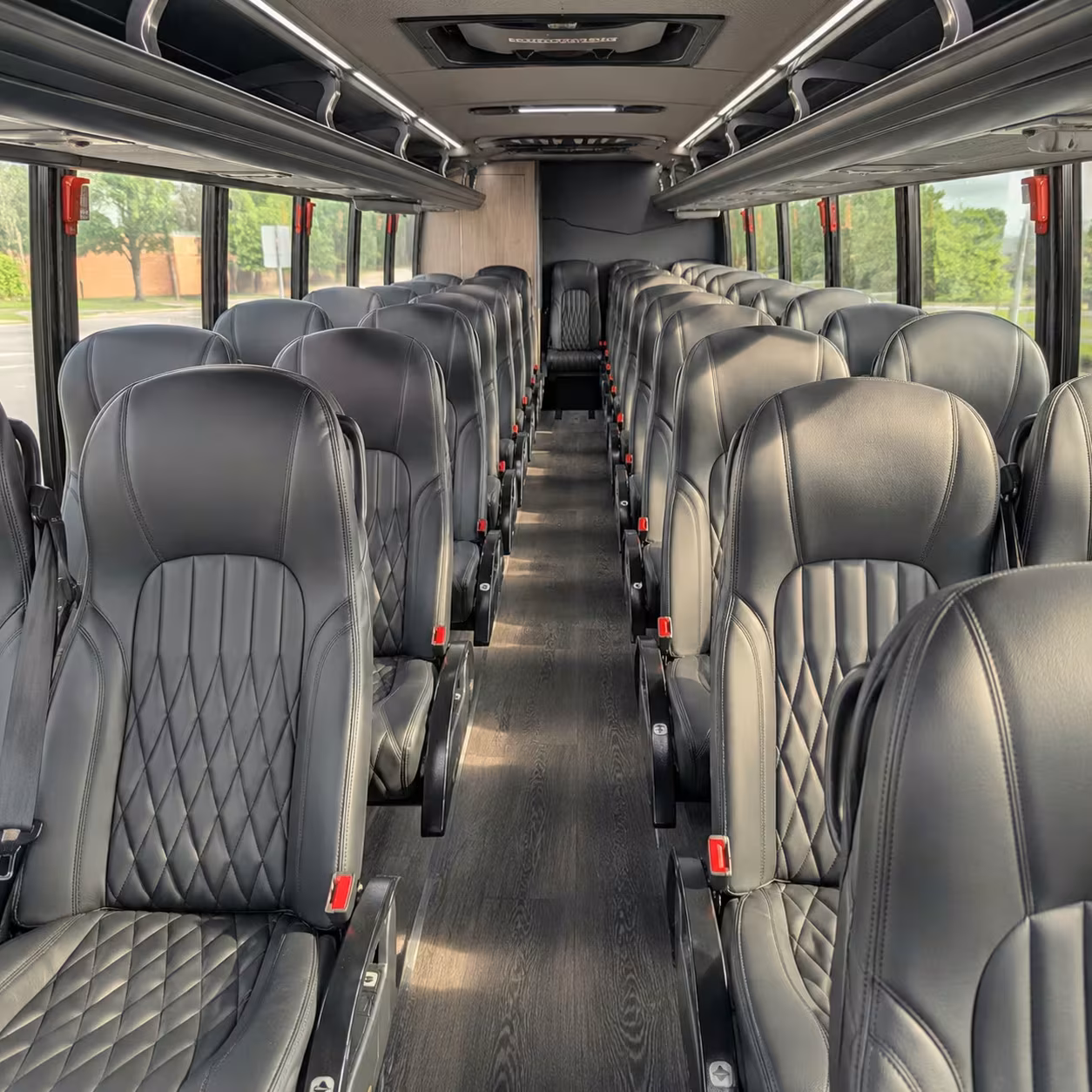 30 passenger minibus interior