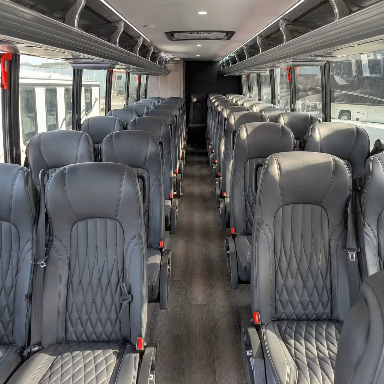 35 passenger minibus inside