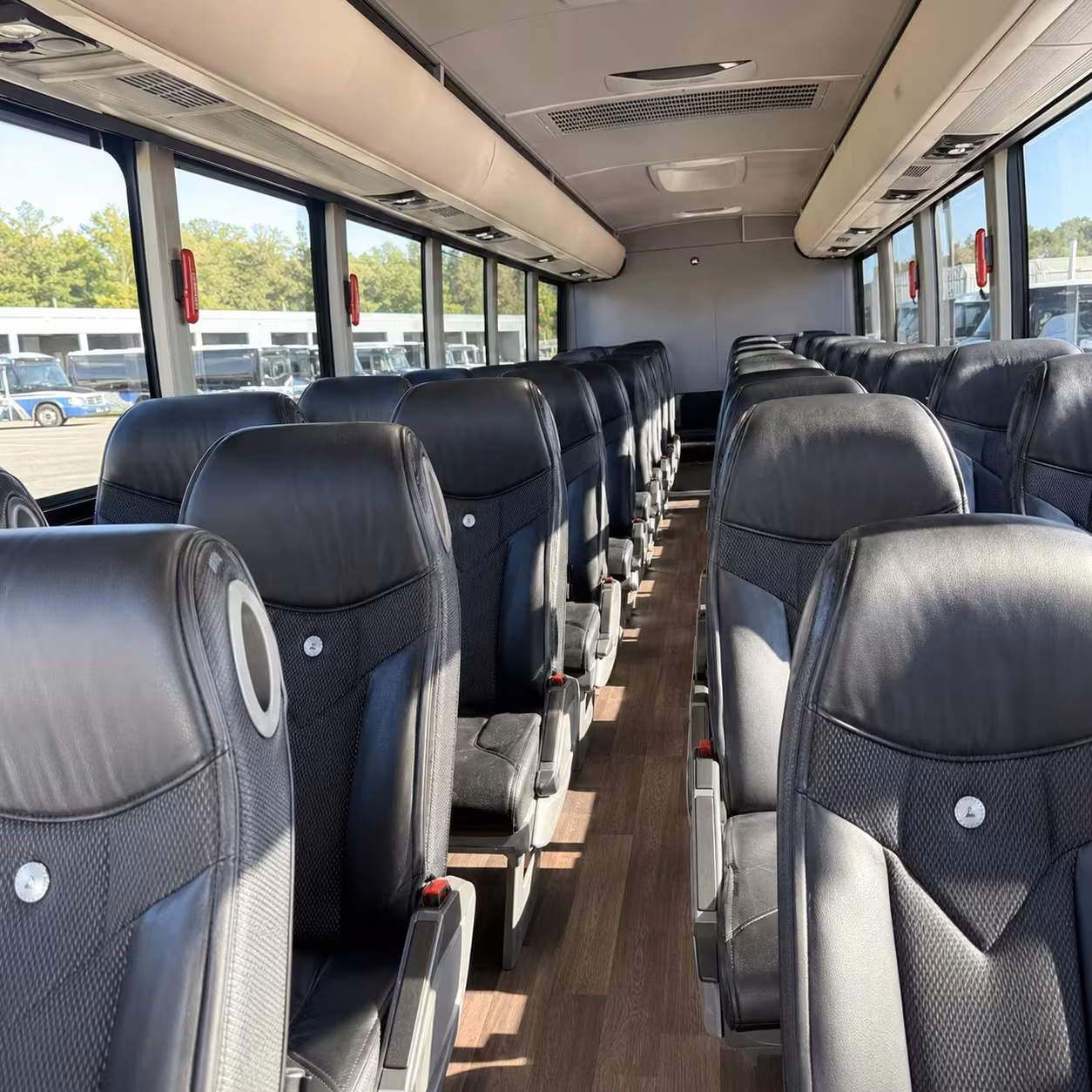 pico rivera charter bus interior