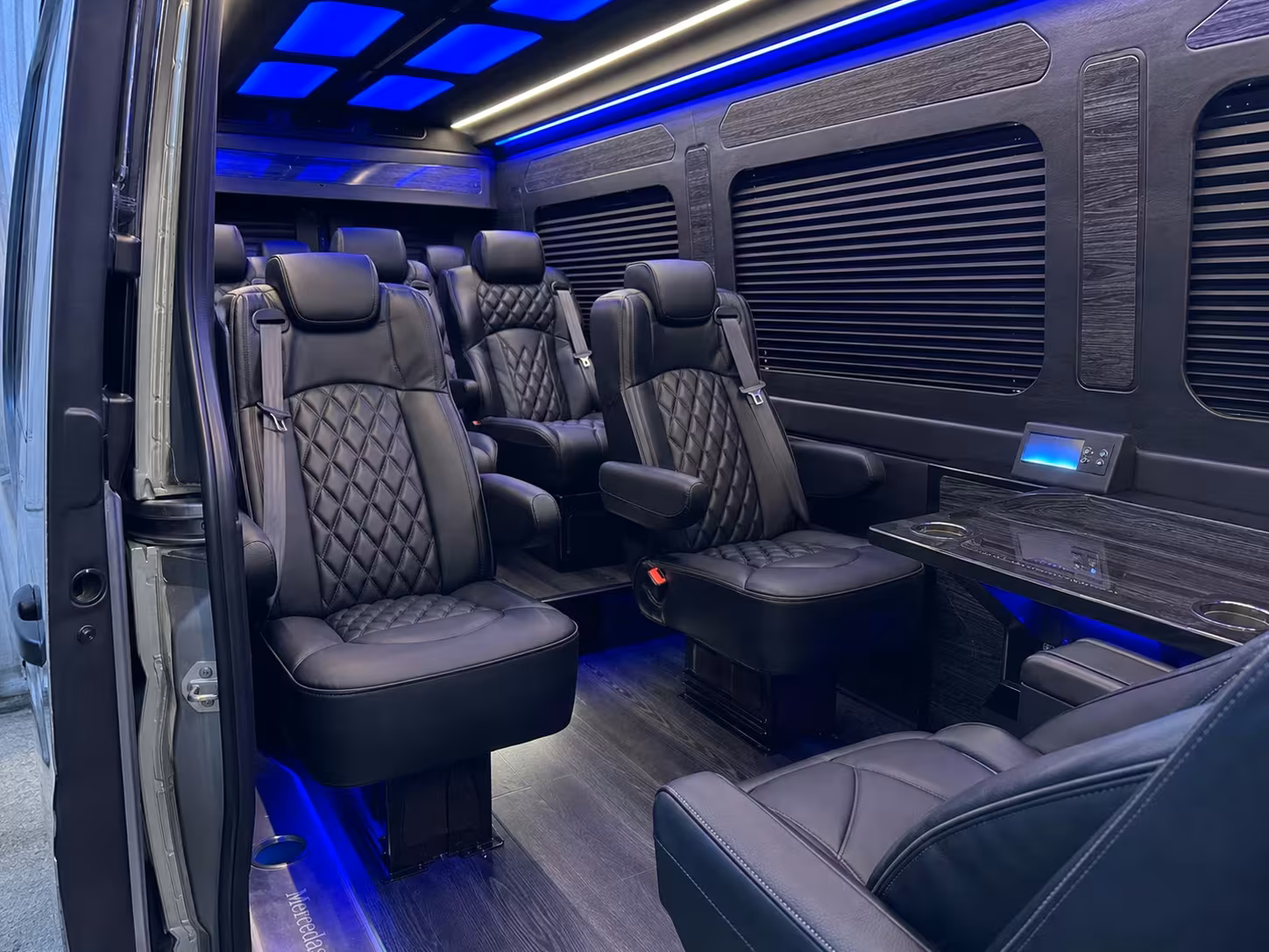 sprinter van transportation for groups and events across pico rivera